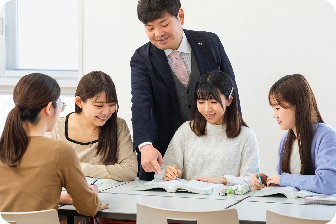 専任教員によるサポート イメージ画像